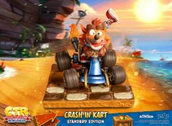 First 4 Figures Crash In Kart