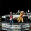 DeLorean Set Full Deluxe Version -Model Figures Sales Shop delorean set full deluxe version back to the future gallery 615e2c6ab8b19