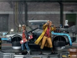 DeLorean Set Full Deluxe Version -Model Figures Sales Shop delorean set full deluxe version back to the future gallery 615e2c807156f