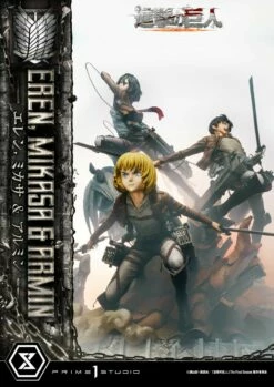 Eren, Mikasa, & Armin -Model Figures Sales Shop eren mikasa armin attack on titan gallery 640bab2d1d17a
