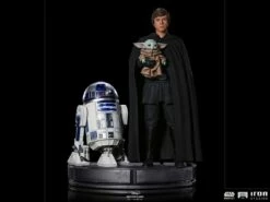 Luke Skywalker, R2-D2 And Grogu