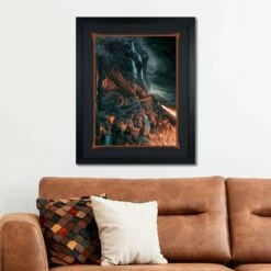 Smaug The Fire-Drake: A Dire Menace! -Model Figures Sales Shop smaug the fire drake a dire menace the lord of the rings feature 1