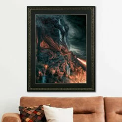 Smaug The Fire-Drake: A Dire Menace! -Model Figures Sales Shop smaug the fire drake a dire menace the lord of the rings feature 3