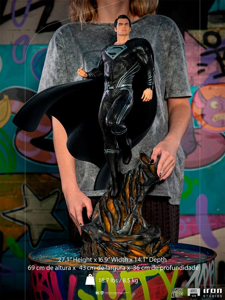 Superman Black Suit 7 Superman Black Suit - Image 5