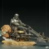 The Mandalorian On Speederbike Deluxe -Model Figures Sales Shop the mandalorian on speederbike deluxe star wars gallery 6116da5baf957