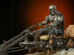 The Mandalorian On Speederbike Deluxe -Model Figures Sales Shop the mandalorian on speederbike deluxe star wars gallery 6116da5ca4567